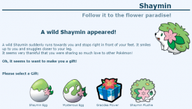 Shiny shaymin (sky form), Wiki